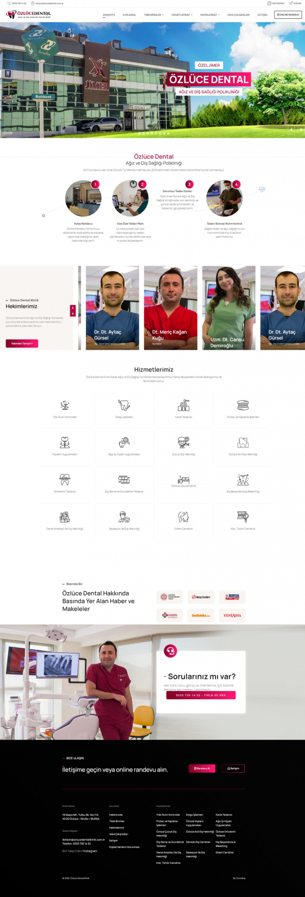 ozlucedentalklinik.com