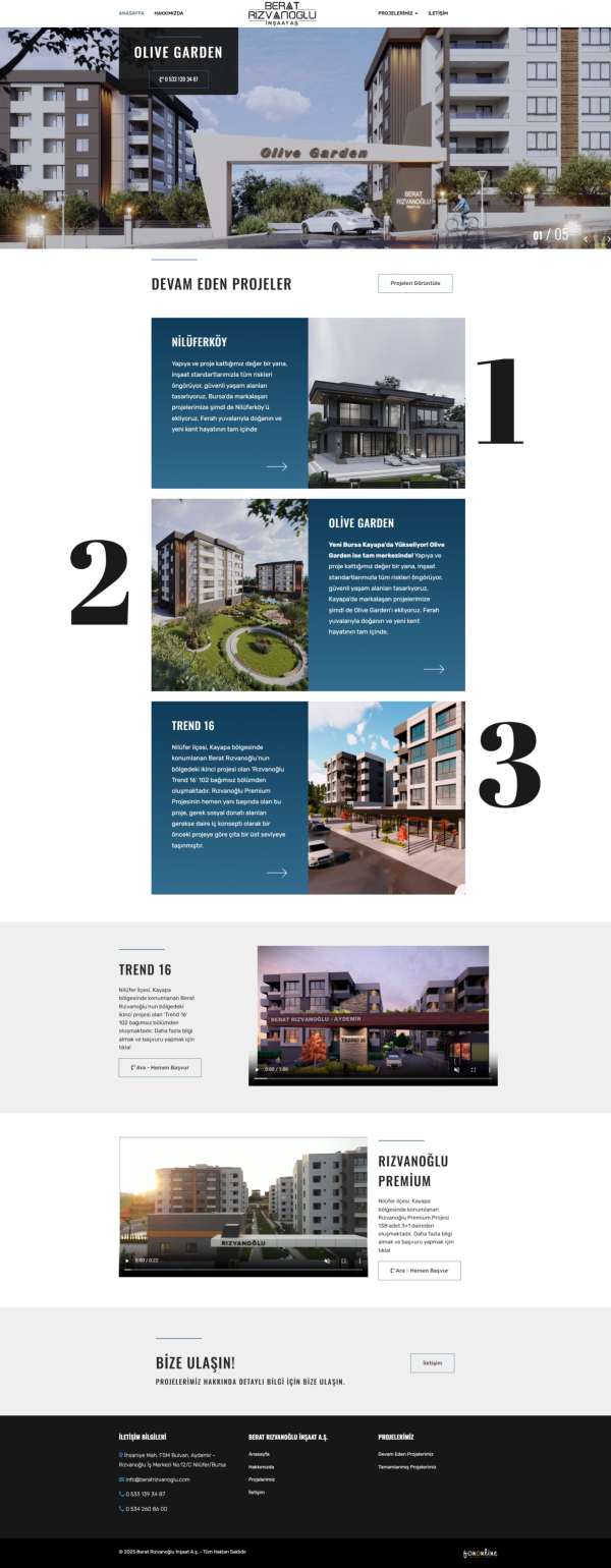 Kurumsal Site beratrizvanoglu.com Web Site Tasarımı & Yazılımı