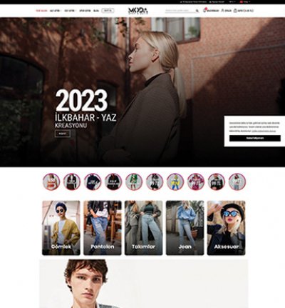Giyim & Moda E-Ticaret Konsepti #6
